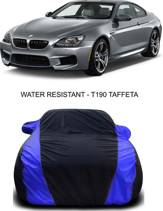 Ascension Car Cover For BMW M6 (With Mirror Pockets)  (Black, Blue)