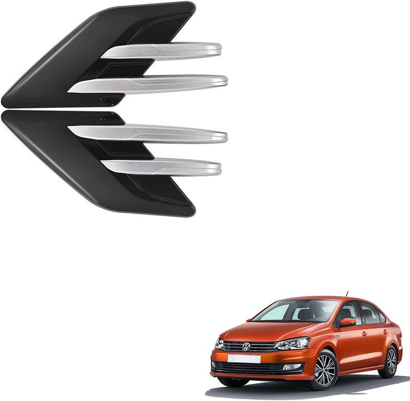 SEMAPHORE Car Decorative Side Vents Air Flow Compatible With Volkswagen Polo Car Air Vent Trim  (Pack of 2)