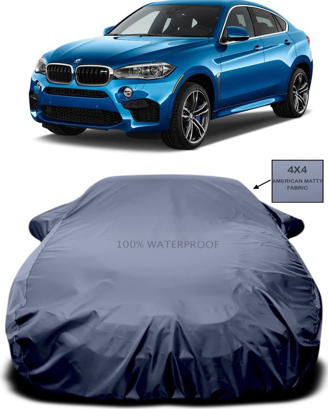 AUTOGARH Car Cover For BMW X6M (With Mirror Pockets)  (Grey)