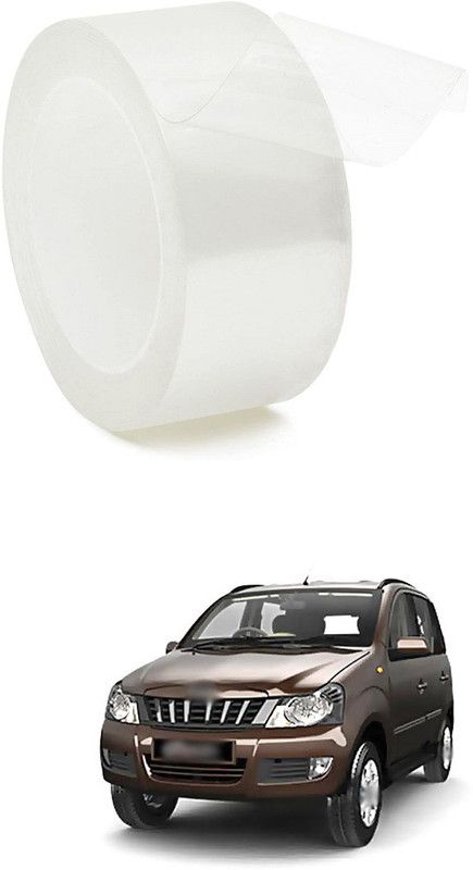 PRTEK Car Door Transparent Seal Strip Door Edge Guard Bumper Cover Strips Entry Sill Scuff Plate Invisible Door Anti-Scratch Waterproof (1.9 Inch x 5metre) A119 Car Beading Roll For Window, Bumper, Door  (5 m)