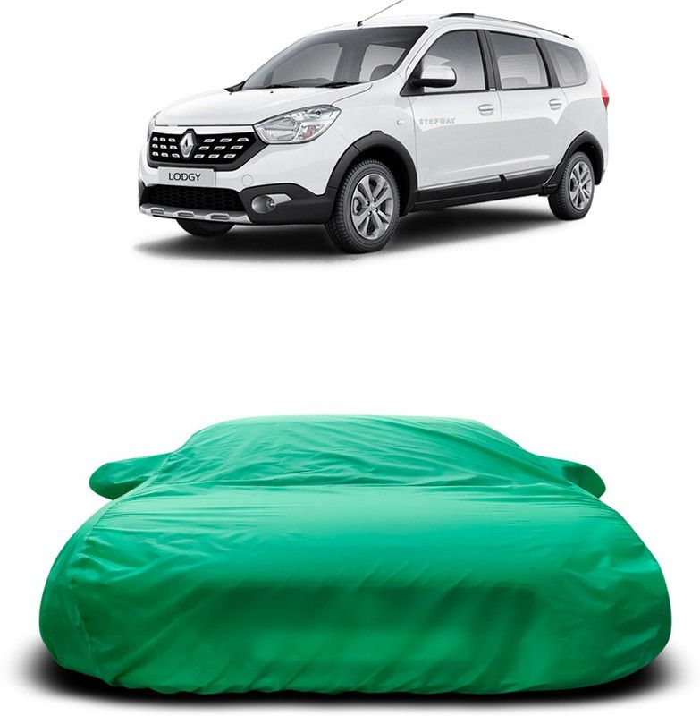 Ascension Car Cover For Renault Lodgy (With Mirror Pockets)  (Green)