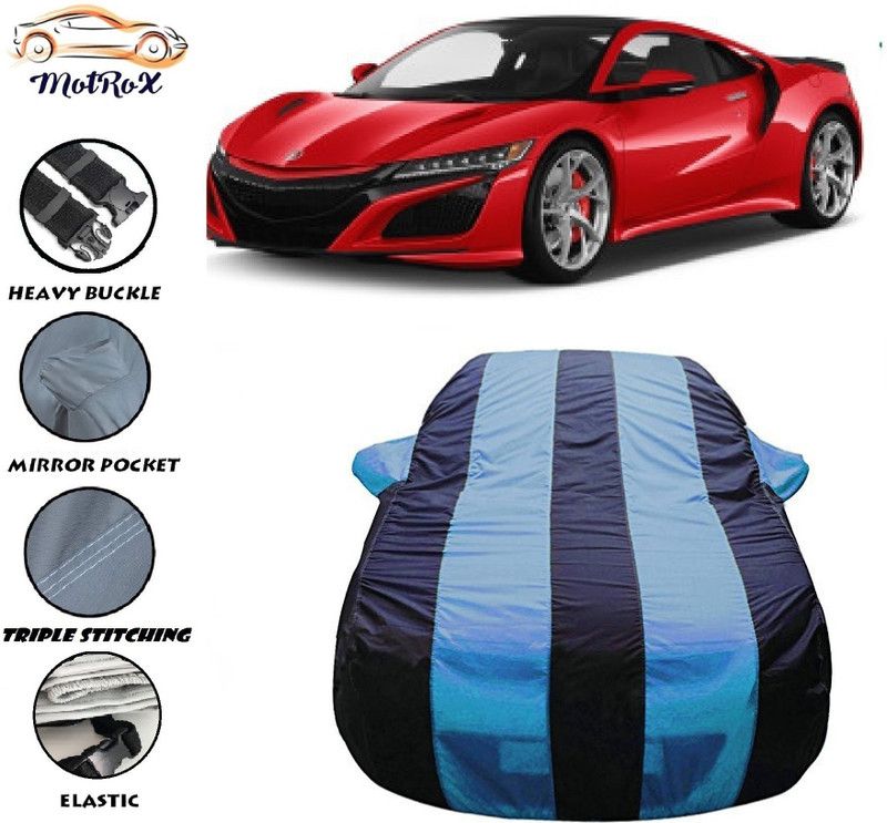 MoTRoX Car Cover For Toyota PREMIO (With Mirror Pockets)  (Blue, Blue)