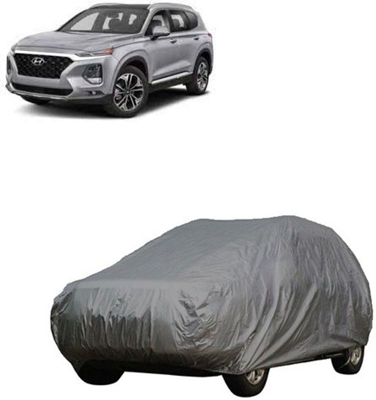 Kuchipudi Car Cover For Toyota Highlander (Without Mirror Pockets)  (Grey, For 2005, 2006, 2007, 2008, 2009, 2010, 2011, 2012, 2013, 2014, 2015, 2016, 2017, 2018, 2019, NA Models)