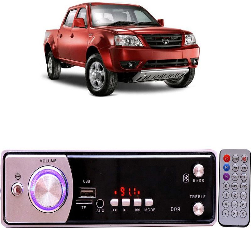 JBRIDERZ Silver009 BLUETOOTH/USB/SD/AUX/FM/MP3 Car Stereo ( Single Din) B-562 Car Stereo  (Single Din)