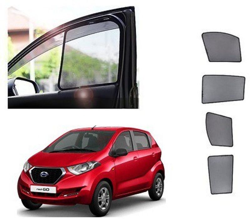 RS ENTERPRISES CARS Side Window Sun Shade For Datsun 1 Series  (Black)