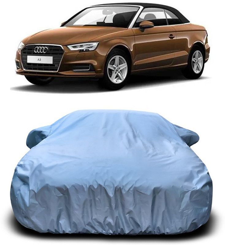 AUTOGARH Car Cover For Audi A3 Cabriolet (With Mirror Pockets)  (Silver)