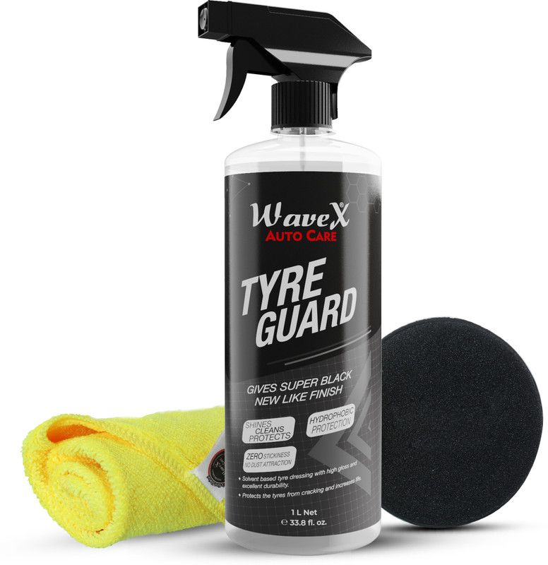 Wavex Liquid Car Polish for Tyres  (1 L)