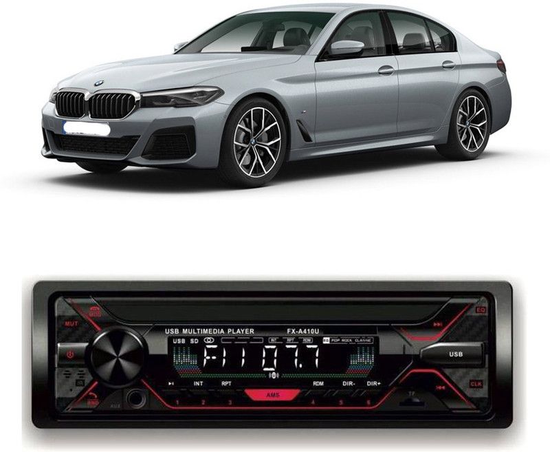 Genipap Car Stereo FX- A100U Car Stereo with Bluetooth, USB, SDCard , Aux G-57 Car Stereo  (Single Din)