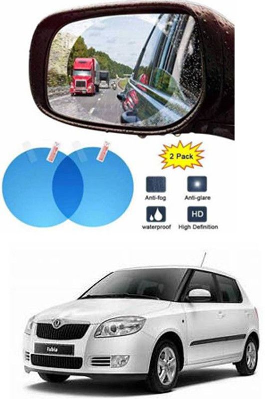 APICAL Car Mirror Blue Rain Blocker For Fabia Car Mirror Rain Blocker  (Blue)