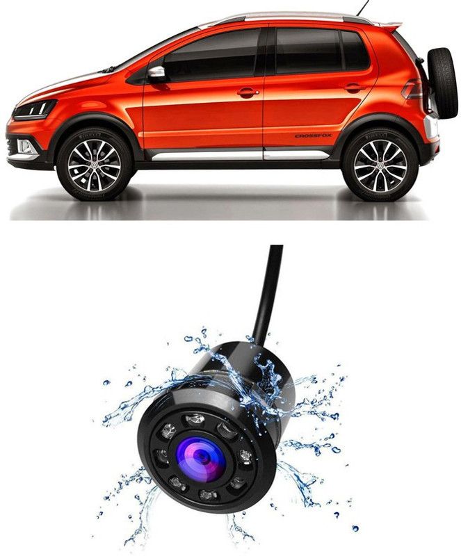 Enfield Works 8 LED Night Vision Waterproof Vehicle Camera System Night Vision Waterproof Car Reverse Parking Camera universal EW2975 Vehicle Camera System