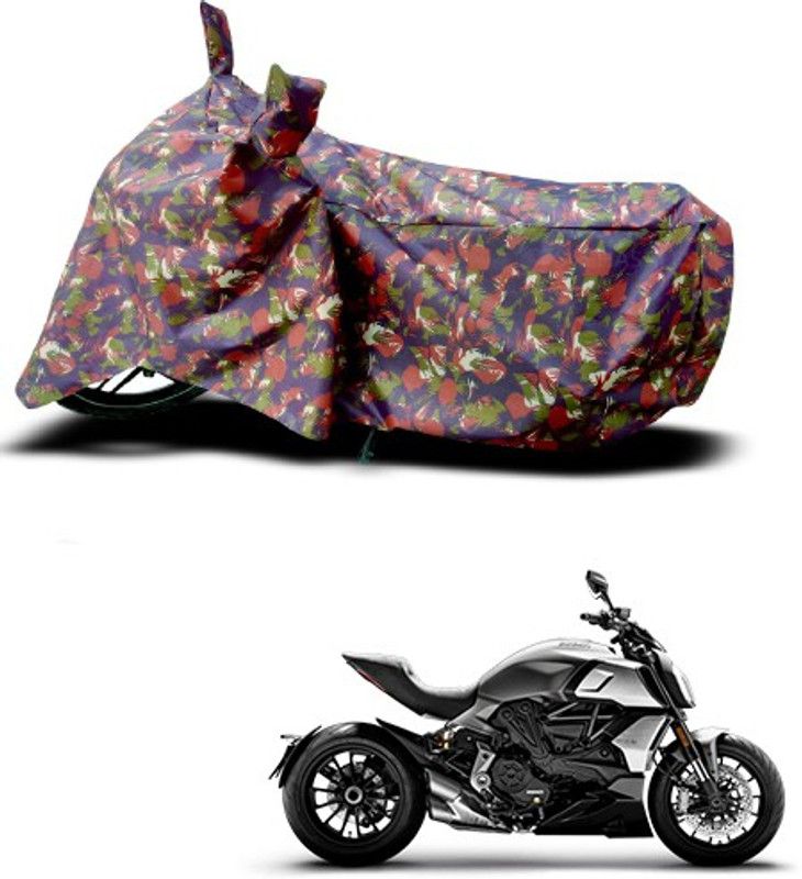 APNEK Waterproof Two Wheeler Cover for Ducati  (Diavel, Multicolor)