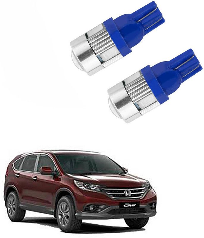 Vagary Universal Blue Car Parking Bulb T10 SMD _043 Brake Light Car, Motorbike LED for Honda (12 V, 2 W)  (CR-V, Pack of 2)