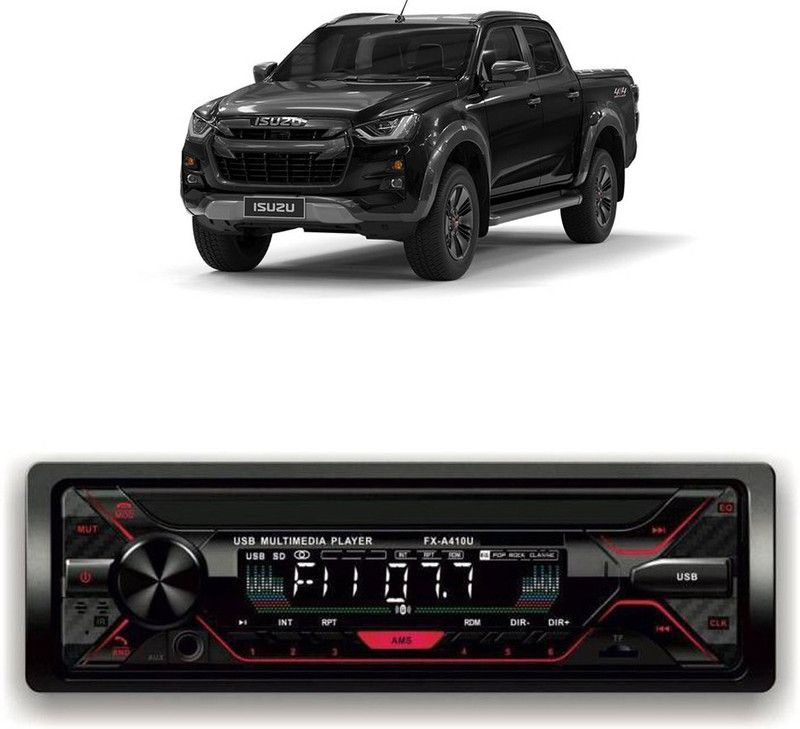 Bluedrum Car Stereo FX- A100U Car Stereo with Bluetooth, USB, SDCard , Aux B-212 Car Stereo  (Single Din)