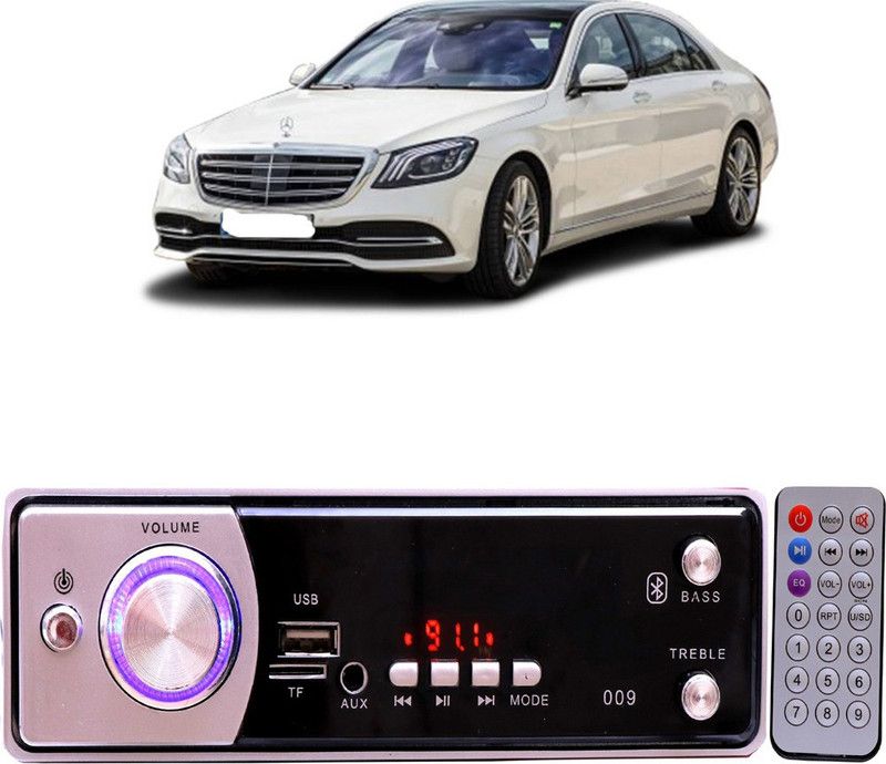 Genipap Silver009 BLUETOOTH/USB/SD/AUX/FM/MP3 Car Stereo ( Single Din) -414 Car Stereo  (Single Din)
