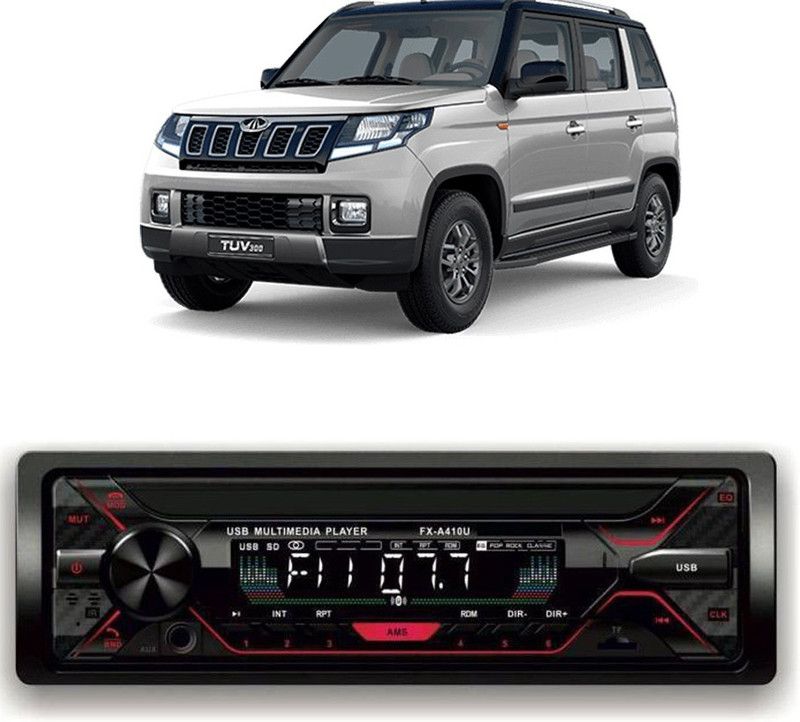 Genipap Car Stereo FX- A100U Car Stereo with Bluetooth, USB, SDCard , Aux G-283 Car Stereo  (Single Din)