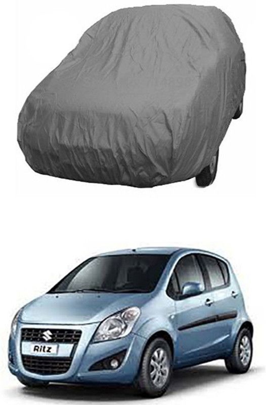 THE REAL ARV Car Cover For Maruti Suzuki Ritz (With Mirror Pockets)  (Grey)