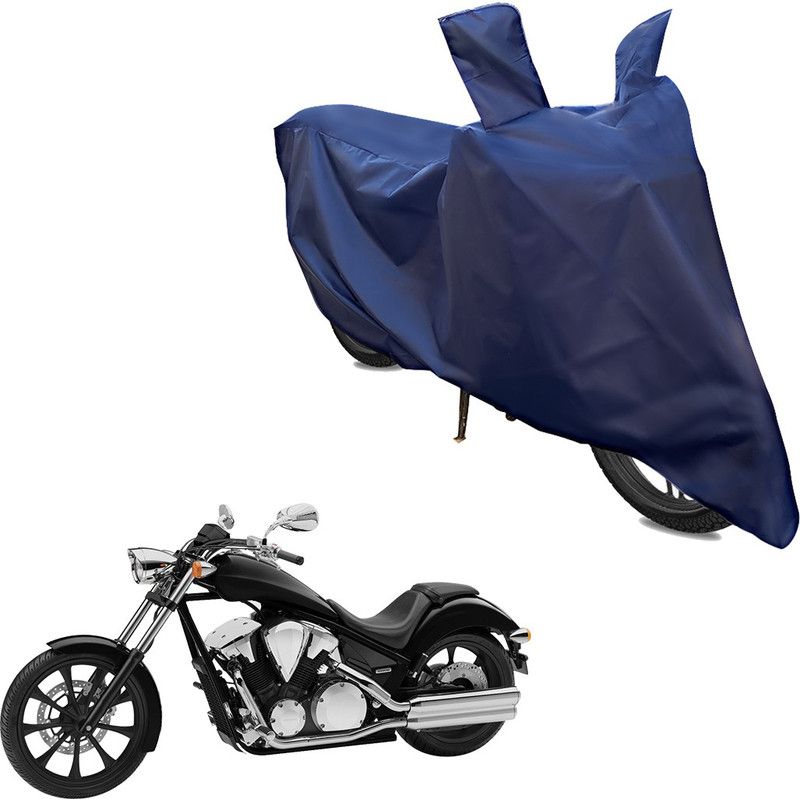 SS FOR YOUR SMART NEEDS Two Wheeler Cover for Honda  (VT 1300CX, Blue)