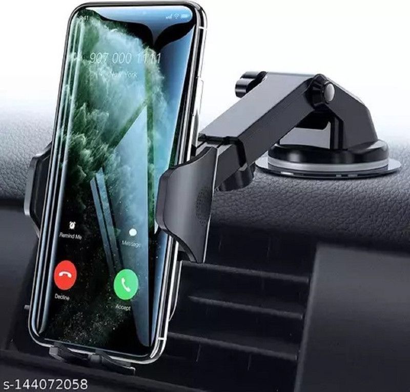 BSRENTERPRISEZ Car Mobile Holder for Anti-slip, Dashboard, Windshield  (Black)