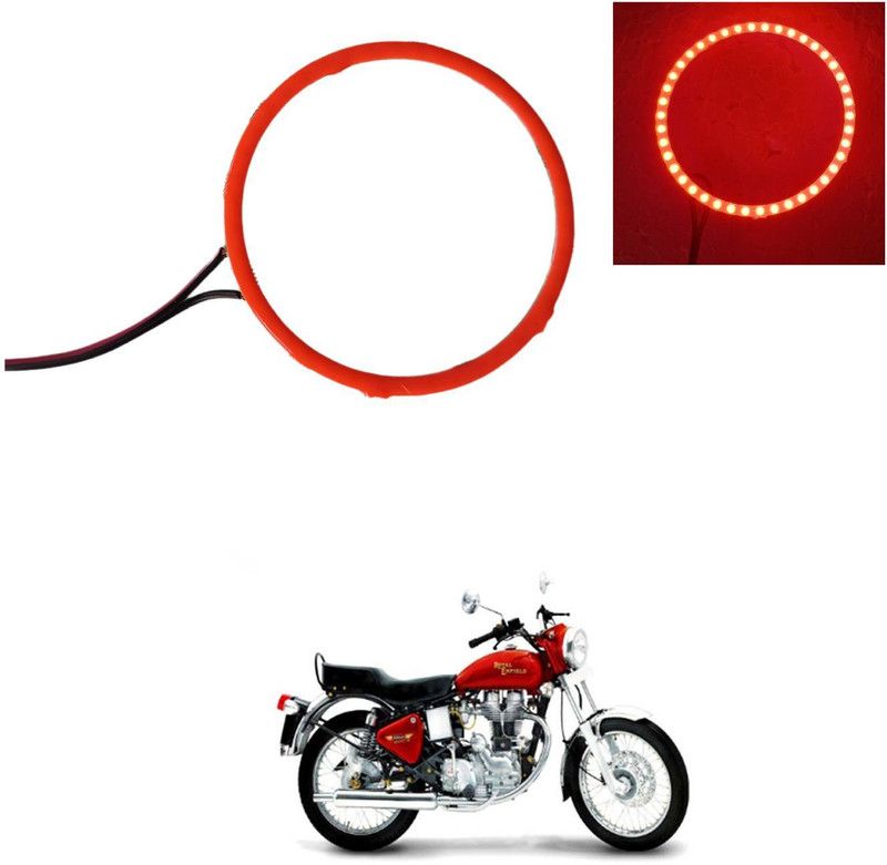 PRTEK 70mm COB Led Angel Eyes Headlight Halo Ring Warning Lamp 252 Projector Lens