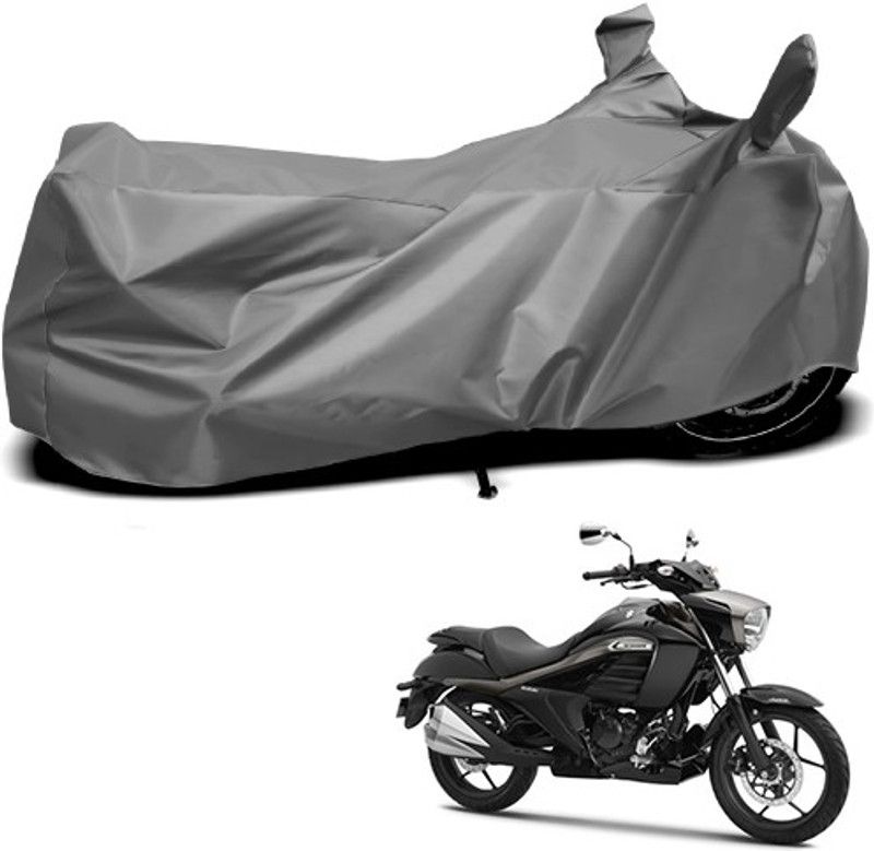 APNEK Waterproof Two Wheeler Cover for Suzuki  (Intruder, Grey)