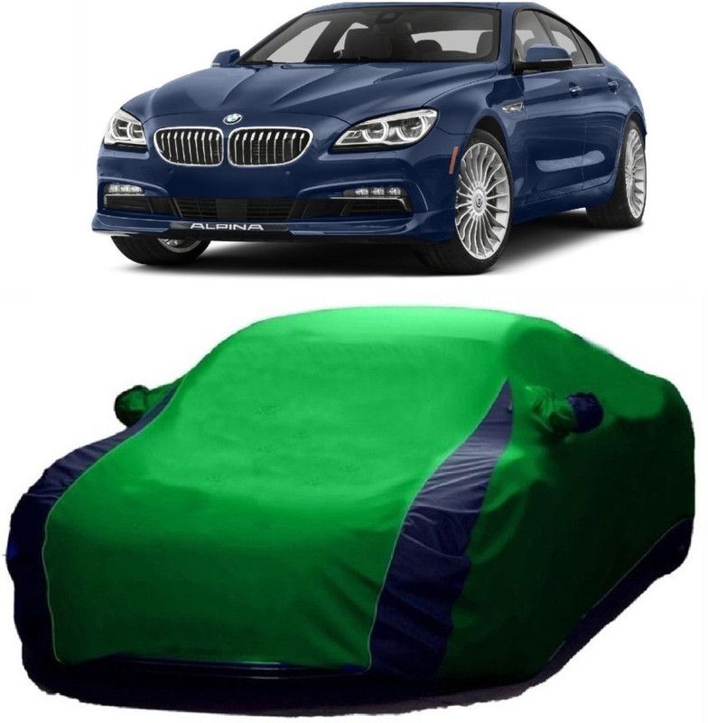 AutoKick Car Cover For BMW Alpina B6 (With Mirror Pockets)  (Multicolor)