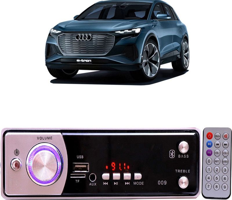 Genipap Silver009 BLUETOOTH/USB/SD/AUX/FM/MP3 Car Stereo ( Single Din) -12 Car Stereo  (Single Din)
