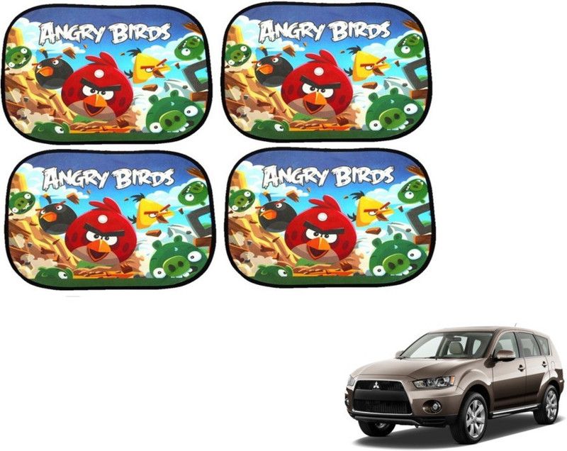 MOCKHE Side Window Sun Shade For Mitsubishi Outlander  (Multicolor)