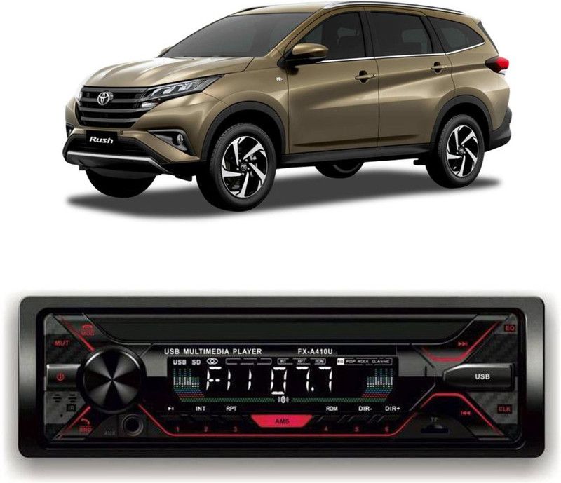 EverLand Car Stereo FX- A100U Car Stereo with Bluetooth, USB, SDCard , Aux E-595 Car Stereo  (Single Din)