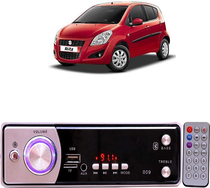 YUNEIK Silver009 BLUETOOTH/USB/SD/AUX/FM/MP3 Car Stereo ( Single Din) Y-308 Car Stereo  (Single Din)