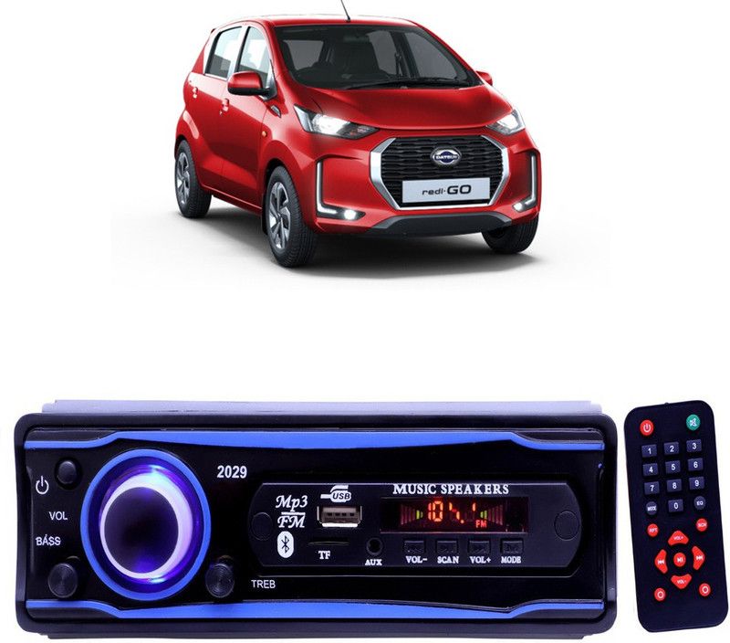 Purpleheart Blue 2029 USB/AUX/SD/BLUETOOTH/FM/MP3 BOOM MASTER STANDARD- P101 Car Stereo  (Single Din)