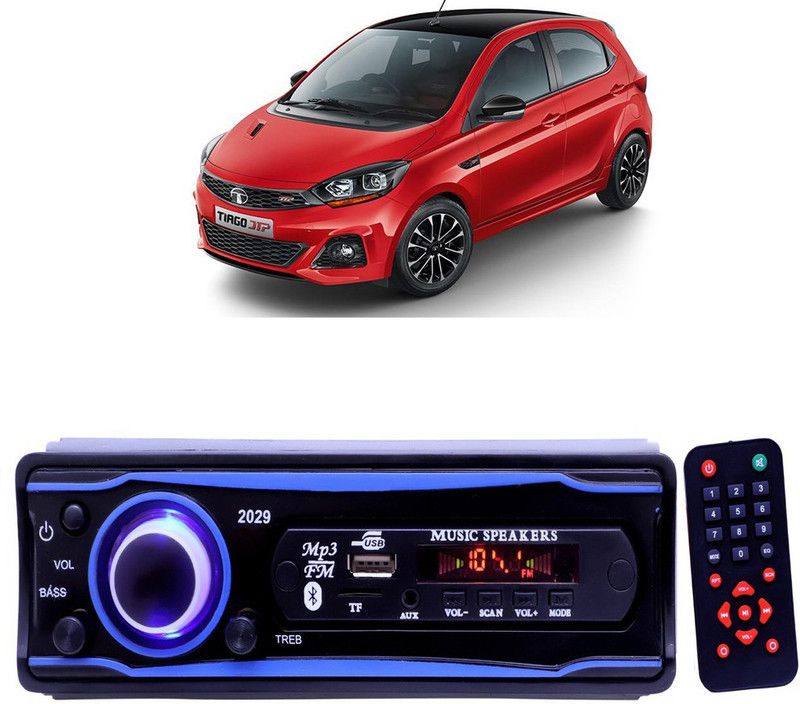 Purpleheart Blue 2029 USB/AUX/SD/BLUETOOTH/FM/MP3 BOOM MASTER STANDARD- P552 Car Stereo  (Single Din)