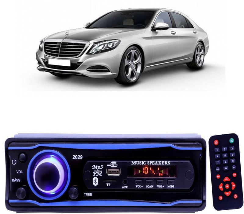 Genipap Blue 2029 USB/AUX/SD/BLUETOOTH/FM/MP3 BOOM MASTER STANDARD- G 408 Car Stereo  (Single Din)