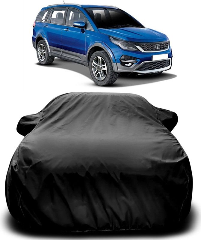 MoTRoX Car Cover For Tata Hexa (With Mirror Pockets)  (Black)