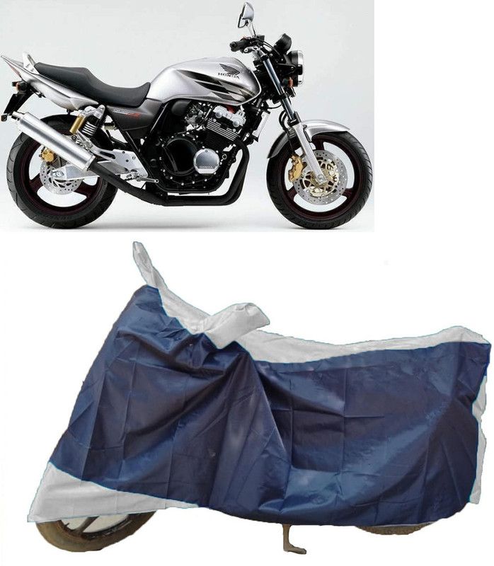 AutoFave Two Wheeler Cover for Honda  (CB 400, Multicolor)