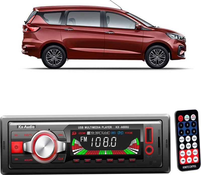 JBRIDERZ KX-A600U BLUETOOTH/USB/SD/AUX/FM/MP3 with Phone Caller Id Receiver JB-1597 Car Stereo  (Single Din)