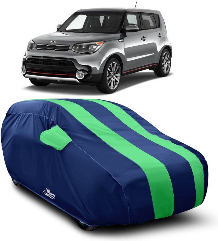 VITSOA Car Cover For Kia Soul (With Mirror Pockets)  (Green)