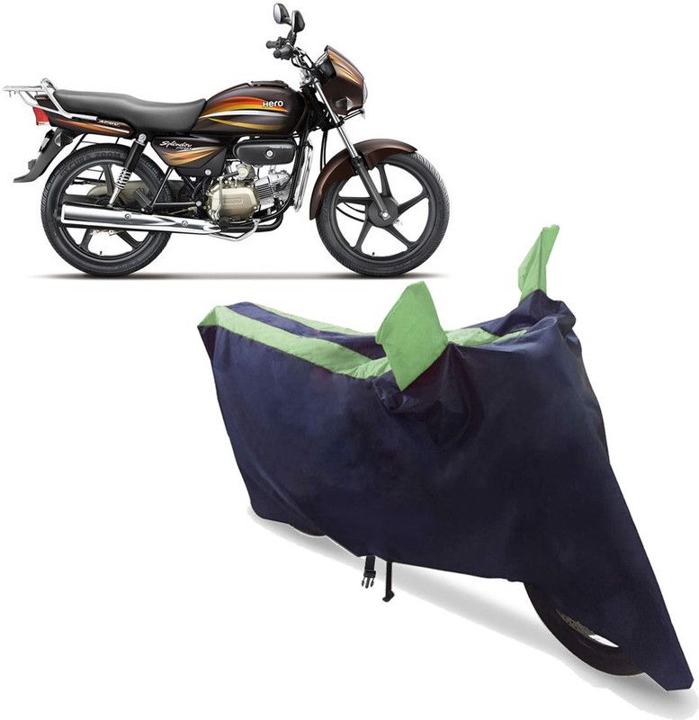 EXOME Two Wheeler Cover for Hero  (Splendor Pro, Green)
