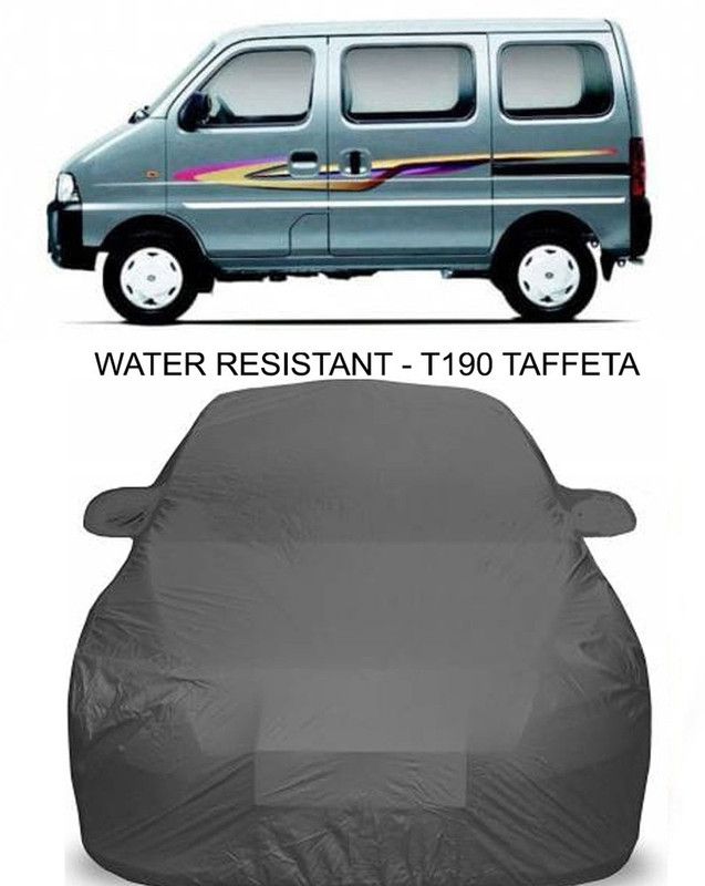 NUMBOR ONE Car Cover For Maruti Suzuki Eeco (With Mirror Pockets)  (Grey)