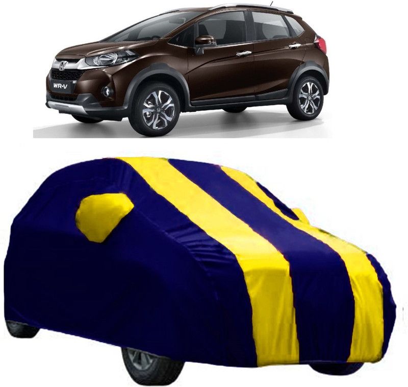 AutoKick Car Cover For Honda WR-V (With Mirror Pockets)  (Yellow)