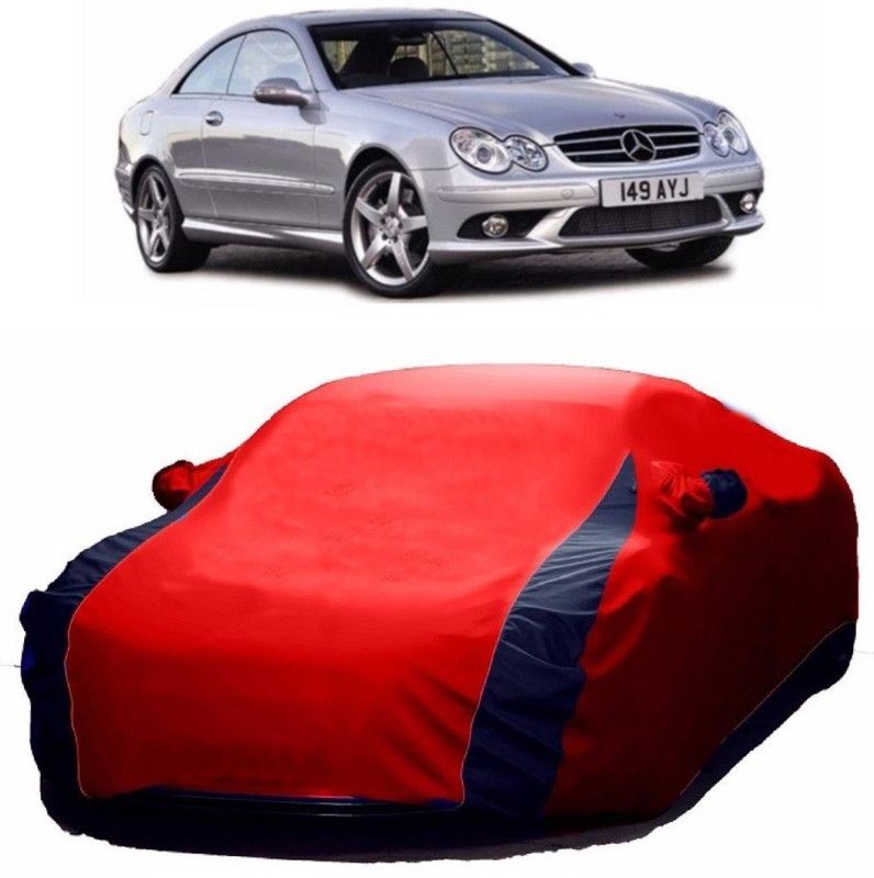 AutoKick Car Cover For Mercedes Benz CLK (With Mirror Pockets)  (Multicolor)