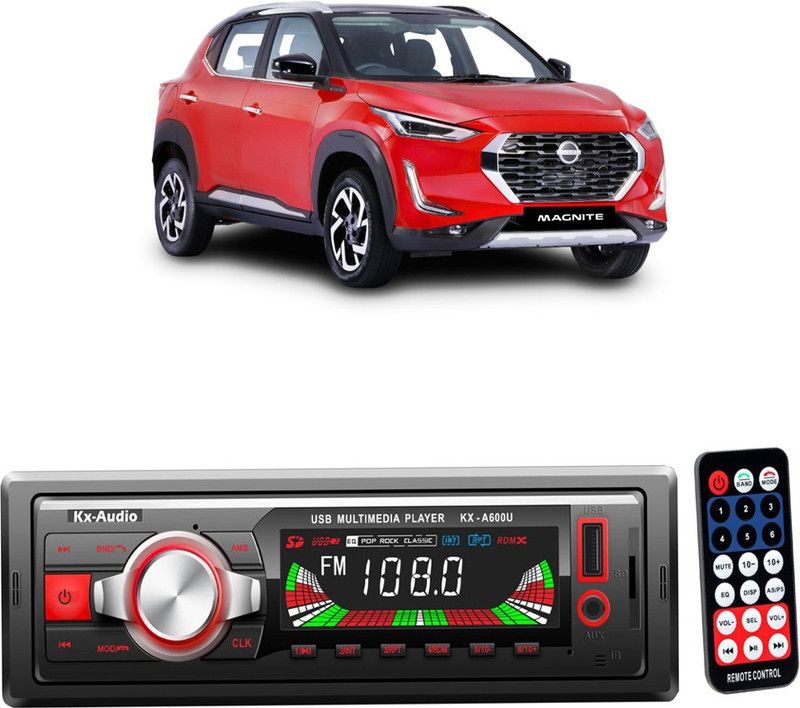 JBRIDERZ KX-A600U BLUETOOTH/USB/SD/AUX/FM/MP3 with Phone Caller Id Receiver JB-370 Car Stereo  (Single Din)