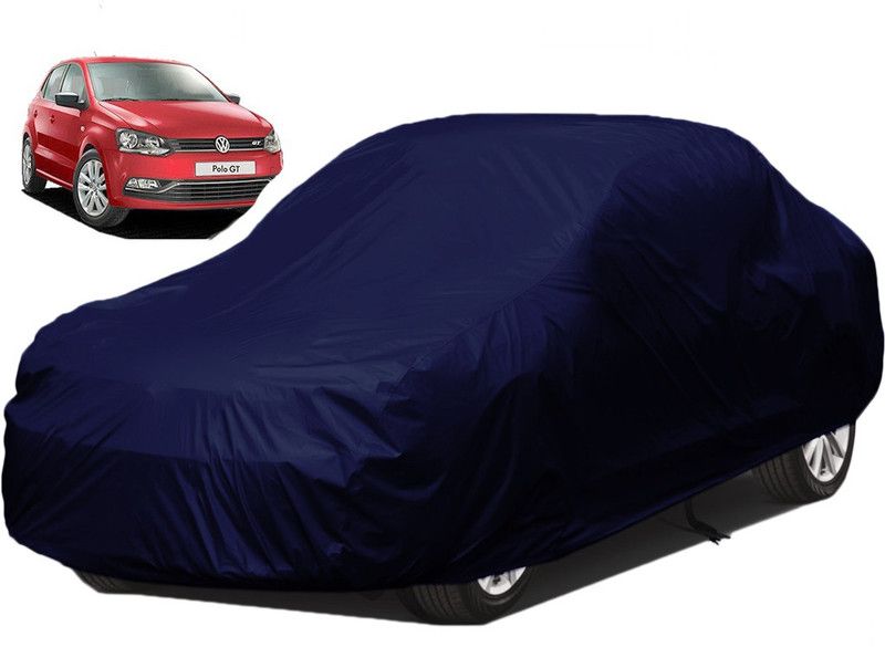 Kuchipudi Car Cover For Volkswagen Polo GT (Without Mirror Pockets)  (Blue)
