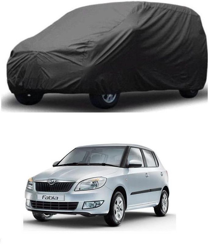 arneja trading company Car Cover For Skoda Fabia (Without Mirror Pockets)  (Grey)