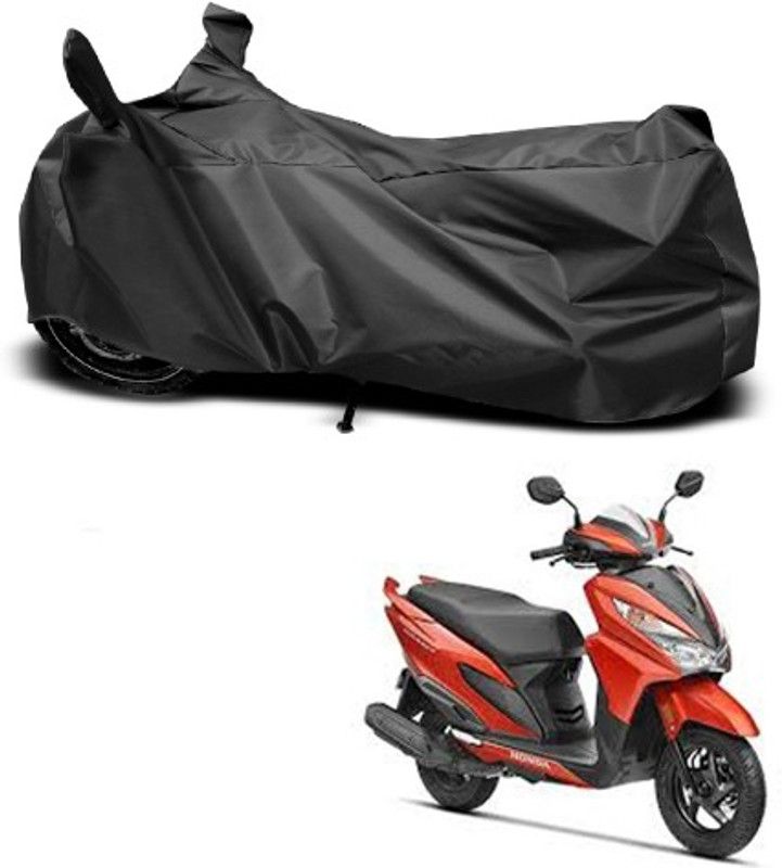 THE REAL ARV Waterproof Two Wheeler Cover for Honda  (Grazia, Black)