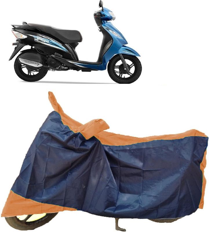 AutoFave Two Wheeler Cover for TVS  (Wego, Multicolor)