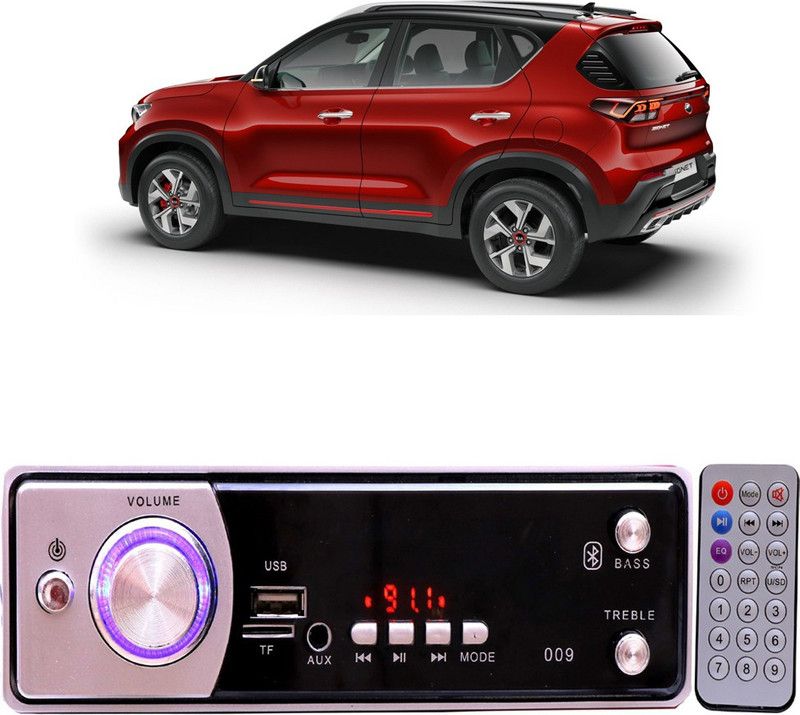YUNEIK Silver009 BLUETOOTH/USB/SD/AUX/FM/MP3 Car Stereo ( Single Din) Y-237 Car Stereo  (Single Din)