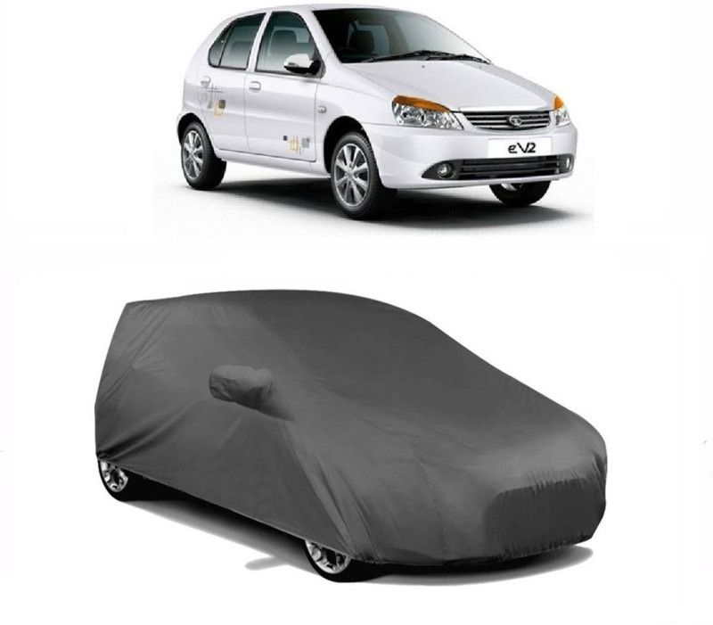 Hynak Car Cover For Tata Indica eV2  (Grey)
