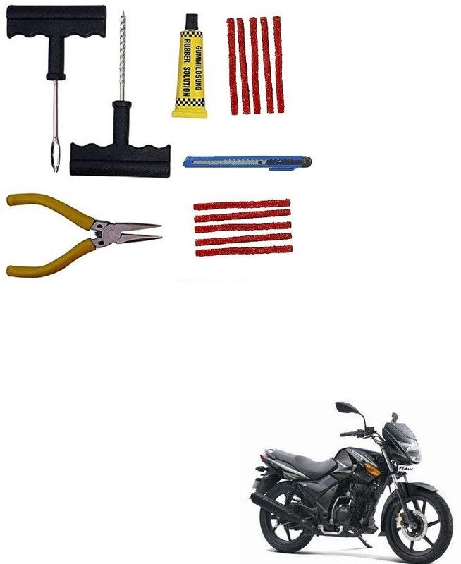 SRPHERE Complete Tubeless Tyre Puncture Repair Kit_ Flame Tubeless Tyre Puncture Repair Kit