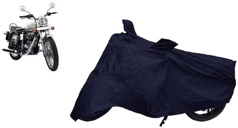 Auto Oprema Waterproof Two Wheeler Cover for Royal Enfield  (Twin spark, Blue)