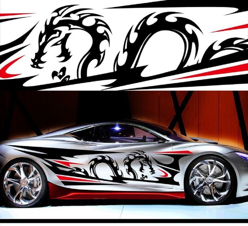 stylishdecor Sticker & Decal for Car  (Multicolor)